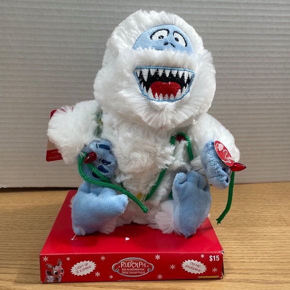 Dan Dee Abominable Snowman Rudolph Red Nose Reindeer Lights Sings Dances Video - Picture 1 of 13